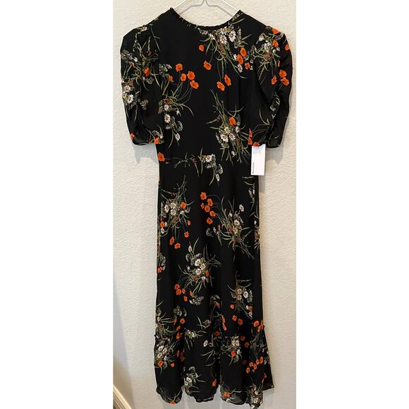 NWT Reformation Addaline Floral Print Dress Size 2 - Picture 9 of 9